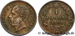ITALY 1 Centesimo Humbert Ier 1895 Rome AU 