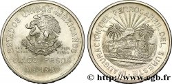 MEXIQUE 5 Pesos inauguration du chemin de fer du Sud-est 1950  SUP 