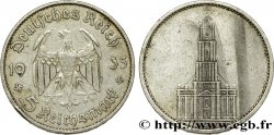 GERMANY 5 Reichsmark église de la garnison de Potsdam 1934 Muldenhütten - E