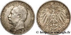 ALLEMAGNE - BADE 3 Mark Frédéric II 1912 Karlsruhe TTB+ 