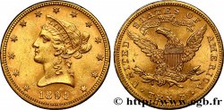 ÉTATS-UNIS D&nbsp;AMÉRIQUE 10 Dollars or &nbsp;Liberty&nbsp; 1894 Philadelphie SUP 