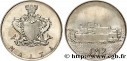 MALTE 2 Livres Fort St Angelo 1972  SPL 