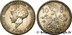 LUXEMBOURG 10 Francs Grande-Duchesse Charlotte 1929 