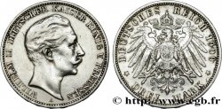 GERMANY - PRUSSIA 3 Mark Guillaume II 1909 Berlin