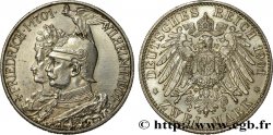 ALLEMAGNE - PRUSSE 2 Mark Guillaume II 200e anniversaire de la Prusse 1901 Berlin