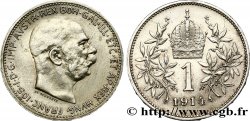 ÖSTERREICH 1 Corona François-Joseph Ier  1914  VZ 