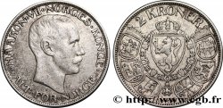 NORVÈGE 2 Kroner Haakon VII 1910 Oslo