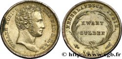 INDIAS NEERLANDESAS 1/4 Gulden Guillaume I 1840 Utrecht