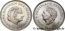 PAESI BASSI 10 Gulden 25e anniversaire de la libération 1970 Utrecht MS 