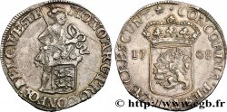 PAYS-BAS - PROVINCES-UNIES 1 Ducat d&nbsp;argent Frise Occidentale 1708 Enkhuizen TTB+ 