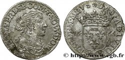 ITALY - LIGURIE - MARQUISAT DE TASSAROLO - LIVIE CENTURIONI OLTREMARINI MALASPINI Douzième d écu ou Luigino 1666 Tassarolo