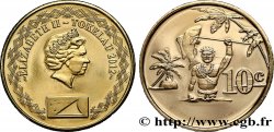 TOKELAU 10 Cents Elisabeth II / pêcheur 2012  SPL 