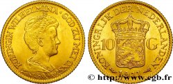 NETHERLANDS 10 Gulden, 3e type Wilhelmina 1911 Utrecht
