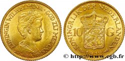NETHERLANDS 10 Gulden, 3e type Wilhelmina 1912 Utrecht MS 