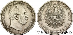 ALLEMAGNE - PRUSSE 5 Mark Guillaume Ier 1876 Berlin TB+ 