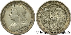 UNITED KINGDOM 1 Shilling Victoria vieille tête  1899 