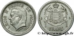 MONACO 1 Franc Louis II / armes 1943 Paris