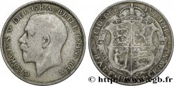 REGNO UNITO 1/2 Crown Georges V / emblème 1922 