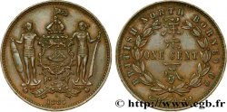 MALAYSIA - BRITISH NORTH BORNEO 1 cent, Compagnie britannique du Nord-Bornéo 1885 Birmingham