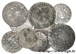 LOTTE DI MONETE DI MONDO Lot de 10 Monnaies étrangères argent et billon n.d 