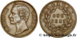 SARAWAK 1 Cent Sarawak Rajah J. Brooke 1870 