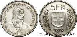 SCHWEIZ 5 Francs Berger des alpes 1939 Berne SS 