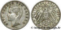ALLEMAGNE - BAVIÈRE 2 Mark Othon Ier 1905 Munich TB+/TTB 