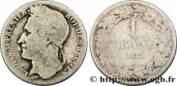 BELGIQUE 1 Franc Léopold Ier tête laurée 1835 Bruxelles