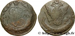 RUSSIE 5 Kopecks Catherine II 1773 Ekaterinbourg