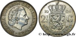 NIEDERLANDE 2 1/2 Gulden Juliana 1964 Utrecht VZ 