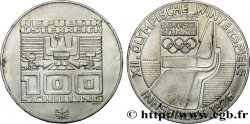 AUTRICHE 100 Schilling J.O. d’hiver d’Innsbruck 1976 - tremplin olympique 1976 Hall