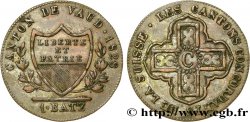 SCHWEIZ  - KANTON WAADT 1 Batzen - Canton de Vaud 1828  SS 