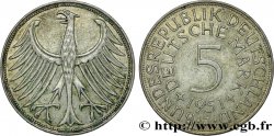 GERMANY 5 Mark aigle 1951 Hambourg XF 