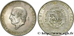 MEXIKO 5 Pesos Miguel Hidalgo y Costilla 1955 Mexico fVZ 