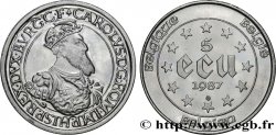 BELGIO 5 Ecu Charles Quint 1987 