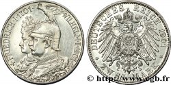 ALLEMAGNE - PRUSSE 2 Mark Guillaume II 200e anniversaire de la Prusse 1901 Berlin
