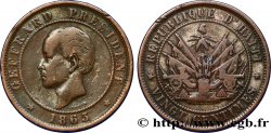HAÏTI 20 Centimes président Geffrard 1863 Heaton