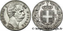ITALIE 5 Lire Humbert Ier 1879 Rome