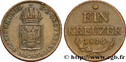 AUSTRIA 1 Kreuzer 1816 Vienne XF 
