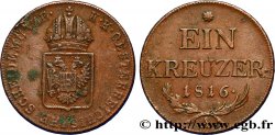 AUSTRIA 1 Kreuzer 1816 Vienne XF 