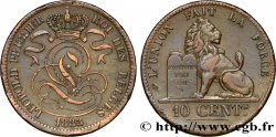 BELGIQUE 10 Centimes lion 1833 
