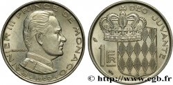 MONACO 1 Franc Rainier III 1960 Paris EBC 