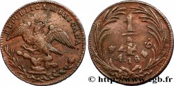 MEXIQUE 1/4 Real Aigle 1836 Mexico TTB+ 