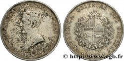 URUGUAY 1 Peso Gaucho Jose Gervasio Artigas 1917  SS 