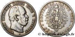 ALLEMAGNE - PRUSSE 5 Mark Guillaume Ier 1876 Francfort TB+ 