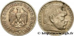 GERMANIA 5 Reichsmark Aigle / Maréchal Paul von Hindenburg 1935 Munich