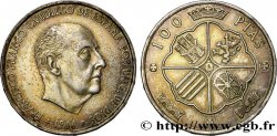 SPAIN 100 Pesetas Francisco Franco (1966 dans les étoiles) 1966 Madrid AU 