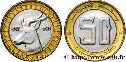 ALGÉRIE 50 Dinars gazelle an 1413 1992  SPL 