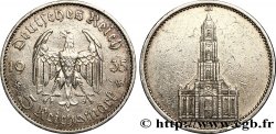 ALLEMAGNE 5 Reichsmark église de la garnison de Potsdam 1935 Berlin