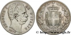 ITALIE 5 Lire Humbert Ier 1879 Rome TB 